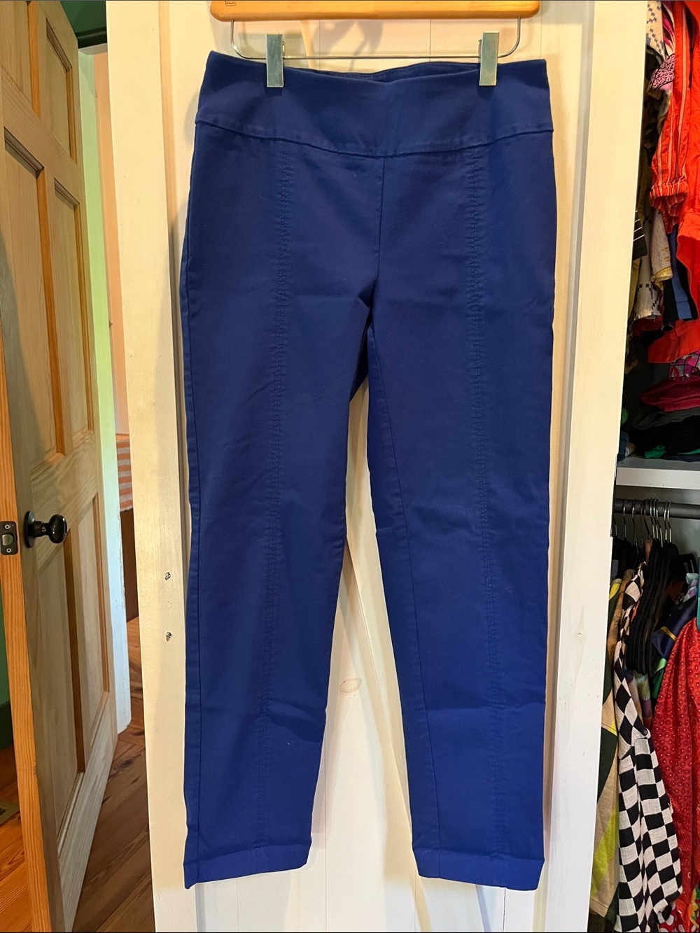 Royal blue women’s pants